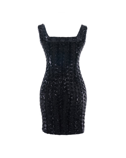 MINI SEQUIN DRESS